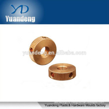 knurl flanged brass bushing,brass pin and bushing,brass bushing part